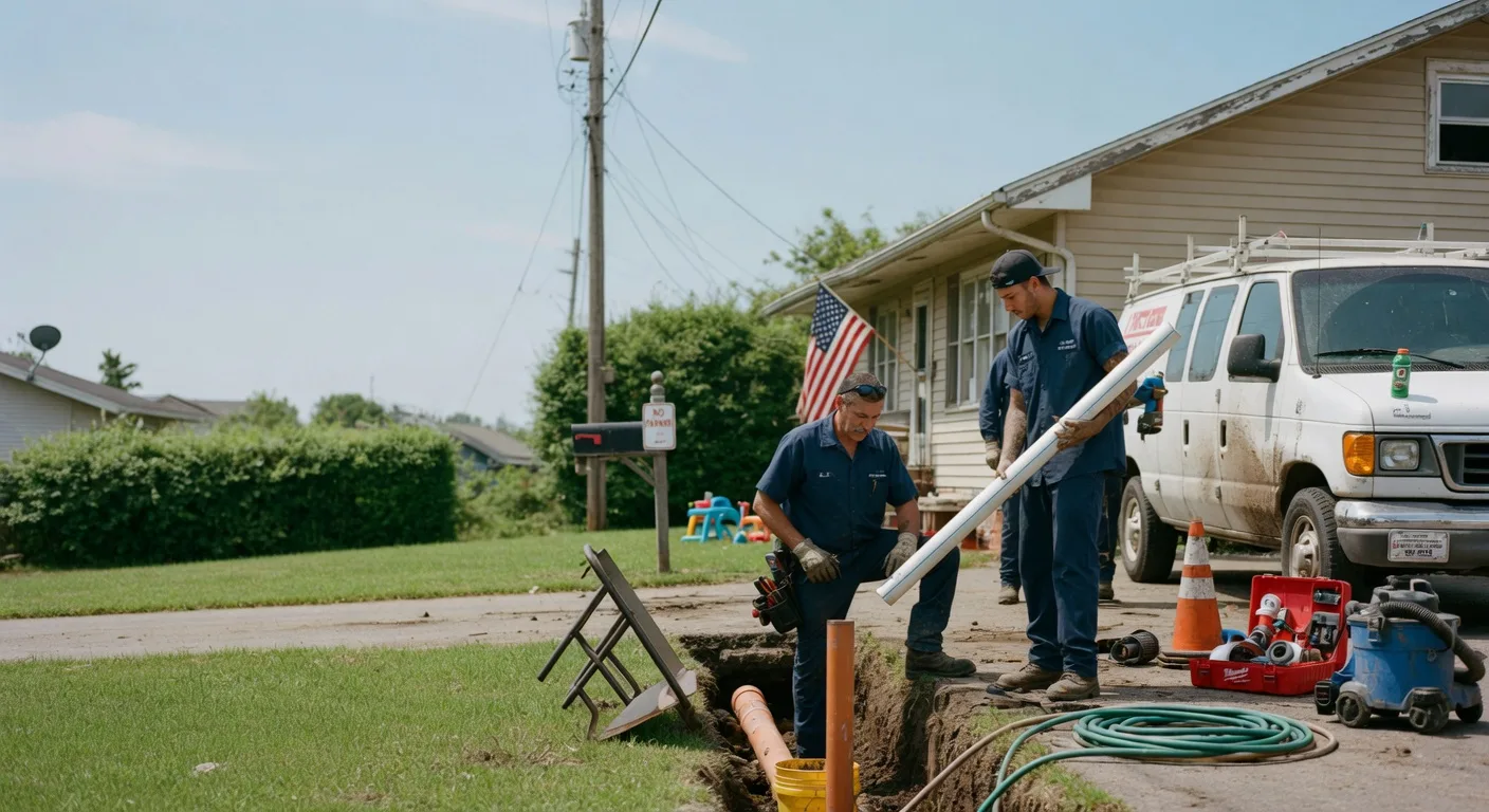 Drain Cleaning in Brownsboro, TX near me